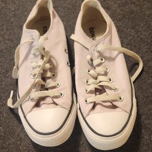 8 M - Converse Women's All Star - Soft Pink Canvas Sneakers